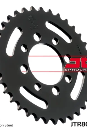 JT SPROCKETS - REAR STEEL 35T, 420 - Sprockets - Geschikt voor Kawasaki Klx 110 Speciale Aanbieding